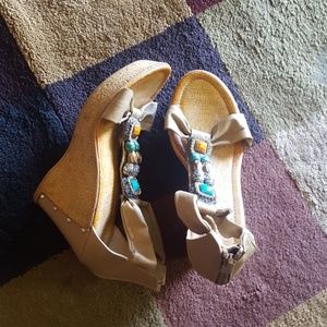 Spring Step wedge Sandals